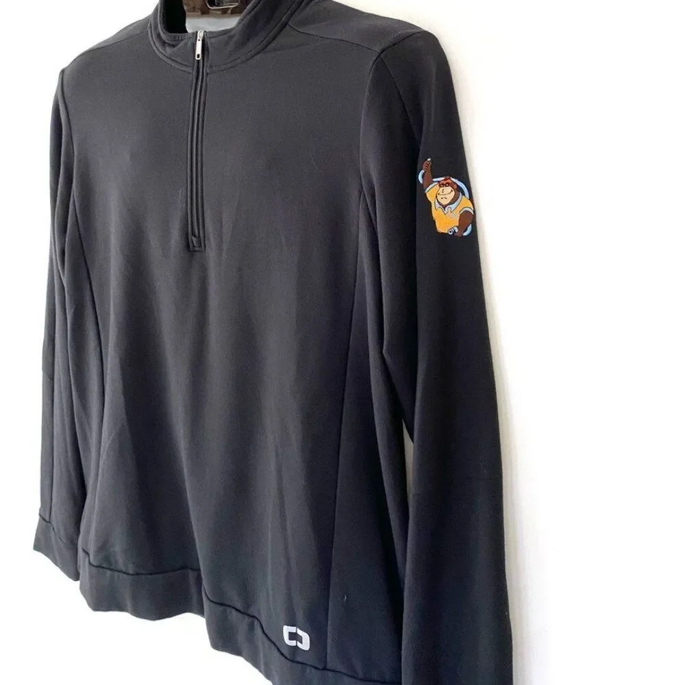 OGIO Ultra Soft 1/4 Zip Fleece Pullover Black Men’s XL